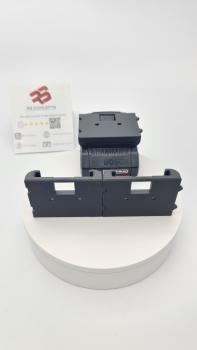 Preview: Akkuhalter passend zu Bosch Professional 18v Akkusystem, Klicksystem, seitliche Aussparungen zum exakten aneinanderreihen mehrerer Akkus